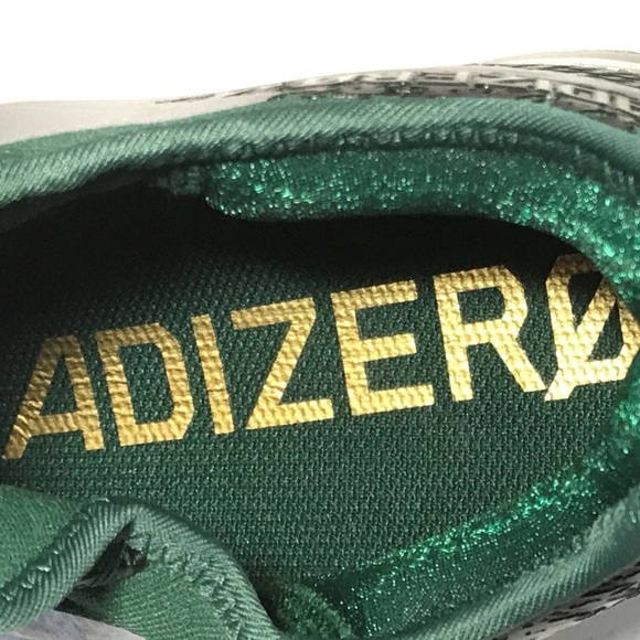 Adidas Cleats 13.5 Adizero Afterburner 4 Silver - Picture 6 of 9